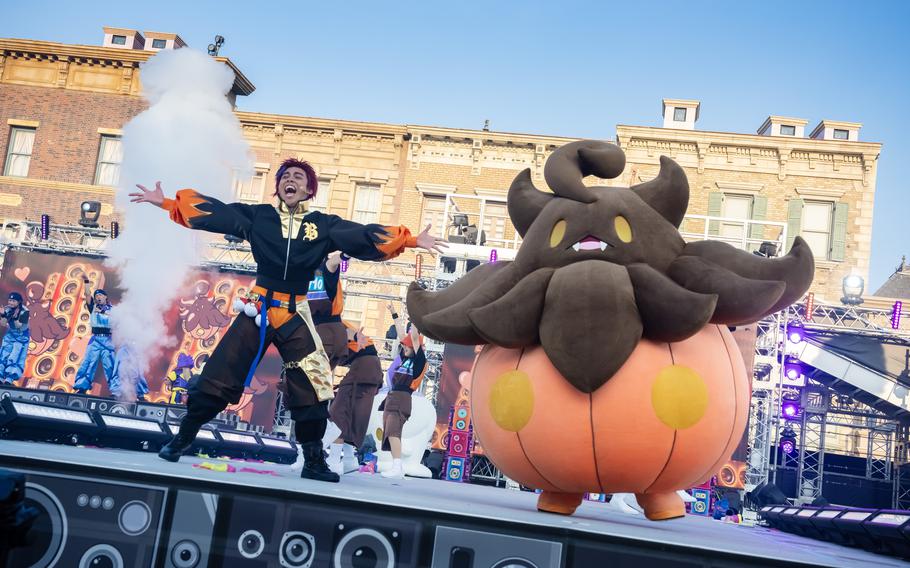 Halloween stage performance at Universal Studios Japan